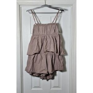 Popflex Sleep Set Size Medium Flutter Short Wildest Dreams Babydoll Top